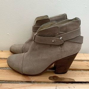 Rag & Bone Harrow Suede Booties